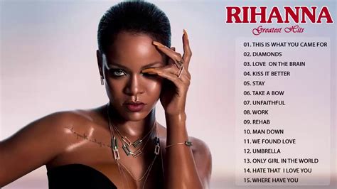 All songs by Rihanna